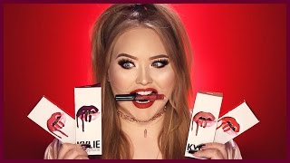 KYLIE JENNER LIP KITS  First Impressions amp Swatches [upl. by Ash]