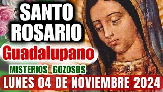 🌷46 ROSARIOS a la VIRGEN de GUADALUPE Día 8🙏Misterios Gozosos 🙏 LUNES 04 de NOVIEMBRE 2024 [upl. by Yance]