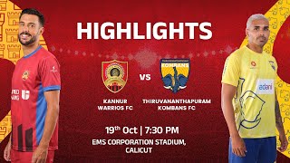 Match 23 Kannur Warriors FC v Trivandrum Kombans FC  English Highlights  Super League Kerala 2024 [upl. by Nahgeem]