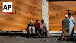 Large turnout expected for crucial local government election in Indiancontrolled Kashmir [upl. by Wat924]