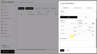 Entering the first trade in Edgewonk [upl. by Karyl]