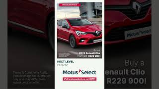 Renault Clio 2023 Compact Power amp Style in Action  Motus Select [upl. by Aicilak]