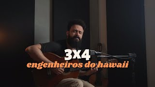 3x4  Engenheiros do Hawaii Stefano Mota Cover [upl. by Sergu136]