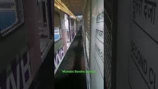 Mumbai Bandra station local train new short video viral 😬🥺🥺😔😑😐 [upl. by Eneluj509]