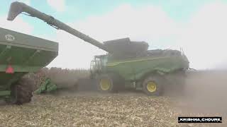 JOHN DEERE 16 Row Folding Corn Head C16F [upl. by Merrell]