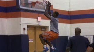 Shabazz Muhammad is an NBA athlete  9 straight dunks  Bishop Gorman [upl. by Thain138]