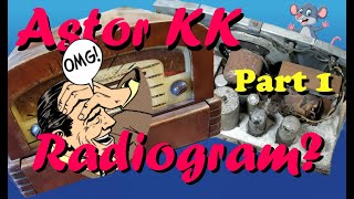 Astor KK Radiogram Restoration Part 1 [upl. by Anead]