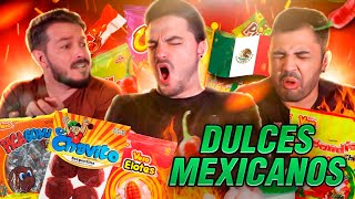 ¡Brasileño prueba dulces mexicanos por primera vez 🔥🌶️ [upl. by Andrade11]