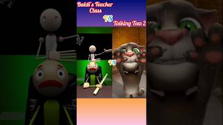 Baldis Teacher Class VS Talking Tom 2 mytalkingtom2 cute funny meme shorts [upl. by Noskcaj]