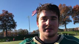 Nashobas Alex Childs talks about the win over Marlboro [upl. by Loveridge]