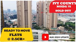 Sector 75 Noida Ivy county sector 75 ☎️9560955050 Ready to move flats Noidanoidaappartment [upl. by Filmore]