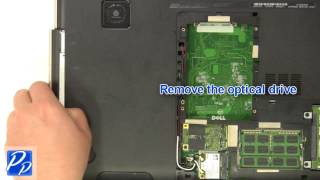 Dell Inspiron 17R 5720  7720 DVD Optical Drive Replacement Video Tutorial [upl. by Atinehs]