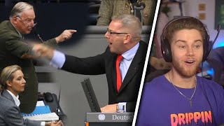 Beleidigungen im Bundestag  TJ Reaction [upl. by Kruse821]