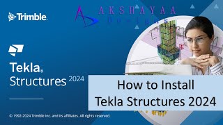 How to Install Tekla Structures 2024 Student version detailing tekla beginners steel trending [upl. by Benedikta]