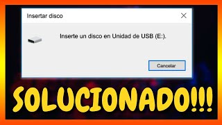 ¿No Puedes Usar Tu USB Aquí Te Explico Qué Significa el Error ‘Inserte un disco en Unidad USB [upl. by Aoket]