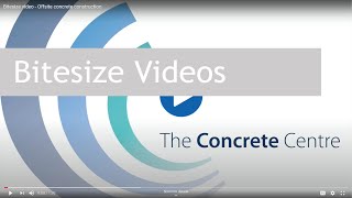 Bitesize video  Offsite concrete construction [upl. by Laks]