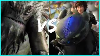 Toothless vs The Bewilderbeast Scene How to Train Your Dragon 2 2014  Movieclips [upl. by Leummas]