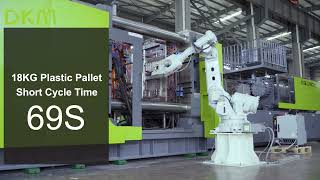 Breakthrough of Plastic Pallet Injection Molding [upl. by Juditha]