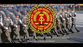 Doğu Almanya Ordu Marşı  East German Military Song  quotSoldaten Marsch V Putquot Türkçe Altyazılı [upl. by Areic]