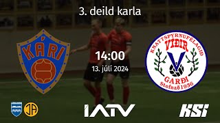 Kári  Víðir 3 deild karla [upl. by Torosian]