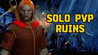 Solo Ruins PVP Destruction  Reading Comments  Cloak Flips  Dark and Darker [upl. by Nine]