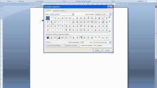 Tuto Insérer des symboles et caractères spéciaux Word 2007 [upl. by Zaneski]