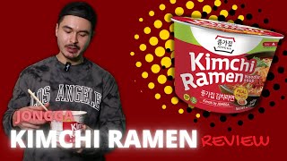 Jongga Kimchi Ramen Review [upl. by Zetana8]