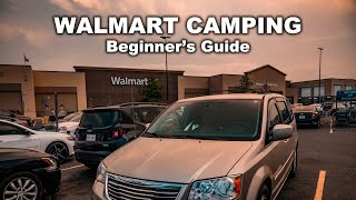 Walmart Camping Everything You Need to Know RV Vanlife Stealth [upl. by Cirnek]