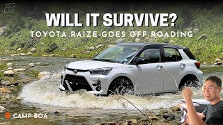 OFFROADING with the Toyota RAIZE Will it survive the trails [upl. by Sell]