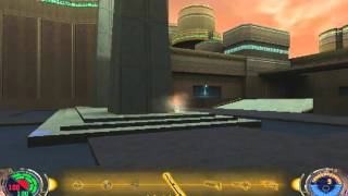 Star Wars Jedi Knight II Jedi Outcast 100 walkthrough  Part 12 Bespin Streets [upl. by Wordoow]