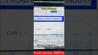 free pinout ecm ecu mcu dcm car truck tata mahindra ashokleyland tech shorts music [upl. by Mayor330]