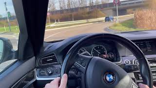 BMW F11 535d Top Speed Autobahn [upl. by Dickens]