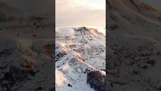 Landscape mountain view of the snowy youtubeshorts snow mountains [upl. by Ynafetse]