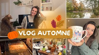 VLOG DAUTOMNE 🧡 Recettes végé seconde main self care naturelle 🍂 [upl. by Eiderf]