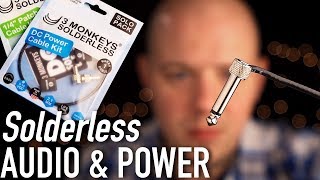 3 Monkeys Solderless kit  Solderless audio and power cable kits [upl. by Imuya783]