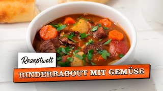 Rindsragout mit Herbstgemüse 🍽️🤩 Rinderragout mit Gemüse 😍 Rezept [upl. by Nytram511]