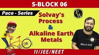 S Block 06  Solvays Process  Atomic Properties of Alkaline Earth Metals  Class 11  JEE  NEET [upl. by Gherardi]