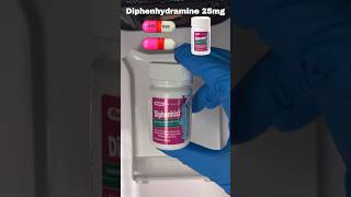 Diphenhydramine 25mg pharmacist pharmacytech pharmacy pharmaceutical pharmaceutical [upl. by Engud815]