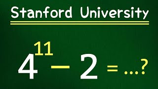 Can you pass Stanford University Admission Simplification problem maths algebra math [upl. by Mindi376]