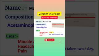 Acetaminophenacetaminophen pain painkiller painrelief short shorts shortvideo shortsvideo [upl. by Yregerg780]