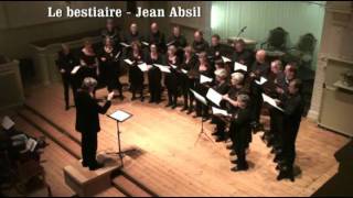 Le bestiaire  Jean Absil  Doulce Memoire [upl. by Ebbarta]