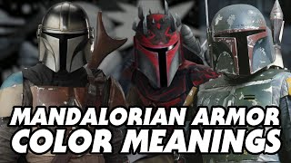 The Meaning of Mandalorian Armor Colors [upl. by Kip]