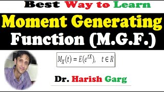 Moment Generating Function for Discrete Random variables [upl. by Einwahr]