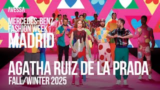 Agatha Ruiz de la Prada MercedesBenz Fashion Week Madrid  FW2425 [upl. by Yelrebma]