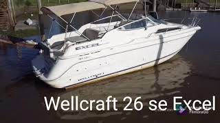 Wellcraft excel 26 se web marine [upl. by Gelasius907]