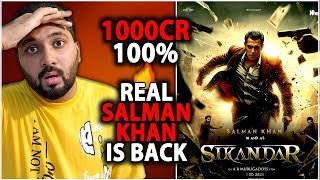 Sikandar Story Revealed  Real Salman Khan is BACK  Sikandar Shooting Official Update  sikandar [upl. by Mccarthy]