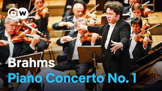 Brahms Piano Concerto No 1  Daniel Barenboim Gustavo Dudamel amp the Staatskapelle Berlin [upl. by Det]