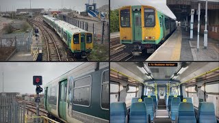 Southern Class 313212 Works Midday Newhaven Harbour Service amp ECS Movement  30th March 2023 [upl. by Slade786]