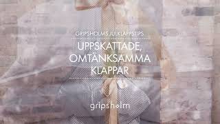 GRIPSHOLM julklappstips [upl. by Eceeryt83]