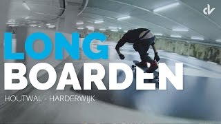 Downhill longboarden in een parkeergarage  Houtwal Harderwijk [upl. by Rattray]